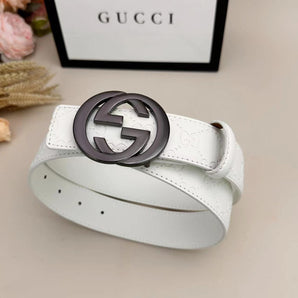 Classic Colored Good Belt (Metal gray Buckle)