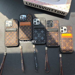 Étui Samsung traditionnel à pochette pour cartes avec cordelette (3 pièces) 