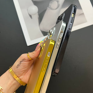 Coque de téléphone à paillettes « Oui » *UNE FOIS RÉCEPTIONNÉE, RETIREZ LA COUCHE DE PLASTIQUE* 