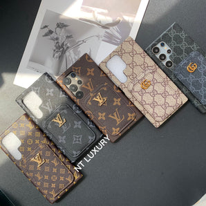 Simple Love Design Samsung Case with Purse