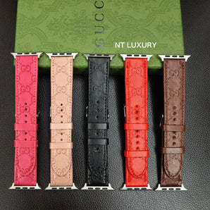 Hochwertiges Uhrenarmband aus Kunstleder für iWatch 