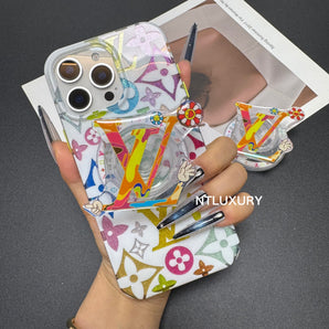 Handyhülle mit Sonnenblumen-Motiv und MagSafe-Halterung 