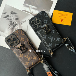 Catch Love Handyhülle für iPhone mit Geldbörse und Streifen (3er-Set) 