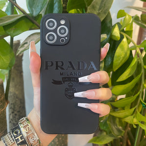 Black Trendy Phone Case ( P )