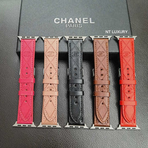 Niedliches Uhrenarmband aus Kunstleder für iWatch 