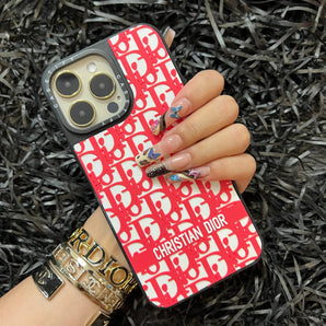 Collab X Silicone Adore Phone Case For iPhone (Red)