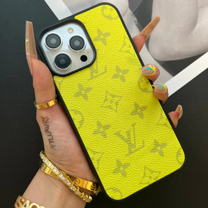 Traditional Colorful Design iPhone Case (Yellow)