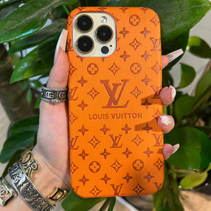 Étui de téléphone « Amour coloré » (orange) 