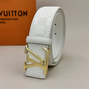 Classic Colored Belt (Gold Buckle)