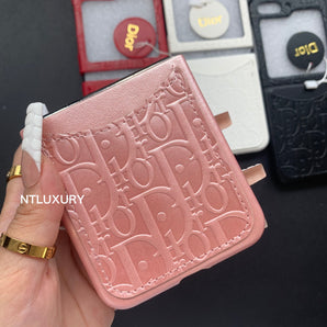 Press Dove Hülle für Z-Flip-Serie mit Tasche 