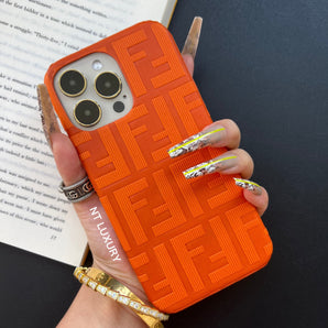 Colorful Fun Phone Case (Orange)