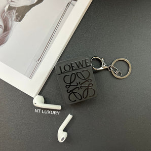 Étui AirPods noir tendance (L) 