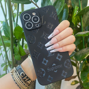 Black Trendy Phone Case ( Full M Love)