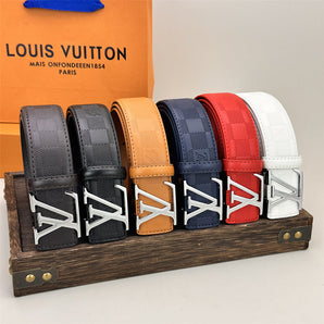 Classic Colored Belt (Silver Buckle)