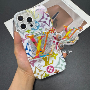 Handyhülle mit Sonnenblumen-Motiv und MagSafe-Halterung 