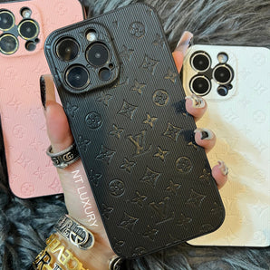 Coque de téléphone colorée avec protection pour appareil photo 