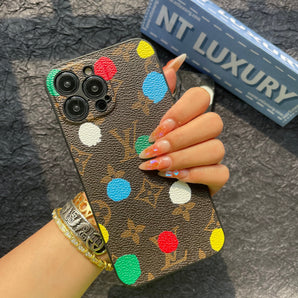 Coque de téléphone Yayoi Kusama Dots Love pour iPhone 