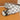 2 Color Buckle Love Belt (White Latticed)