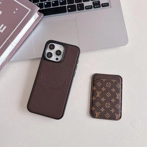 Étui de téléphone Magsafe avec poche pour cartes (Petit Love 2) 
