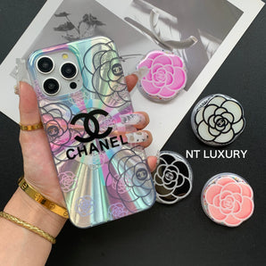 Motif laser avec fleur MagSafe iPhone 