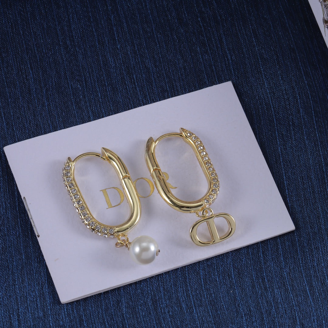 Dove Chain Girl OhrRinge & Armband & Halskette 3 Set