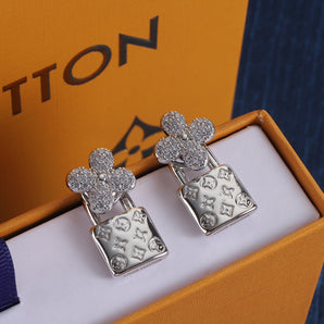 Vintage Love Lock Earrings