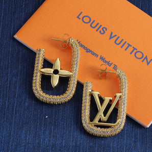 Love White Diamond Earring
