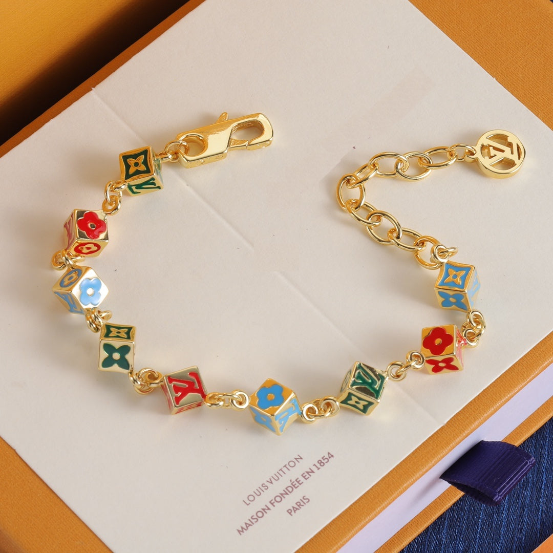 Farbenfroh Love Armband