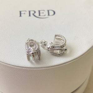 Friendly Anchor Design Earrings