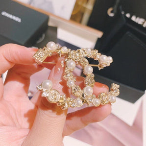 Cute Fancy Girl Brooch