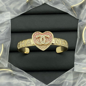Coco Girl Cross Heart  Bracelet