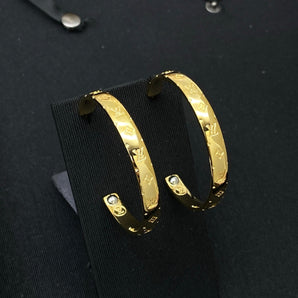 Love Cool Girl Hoop Earrings