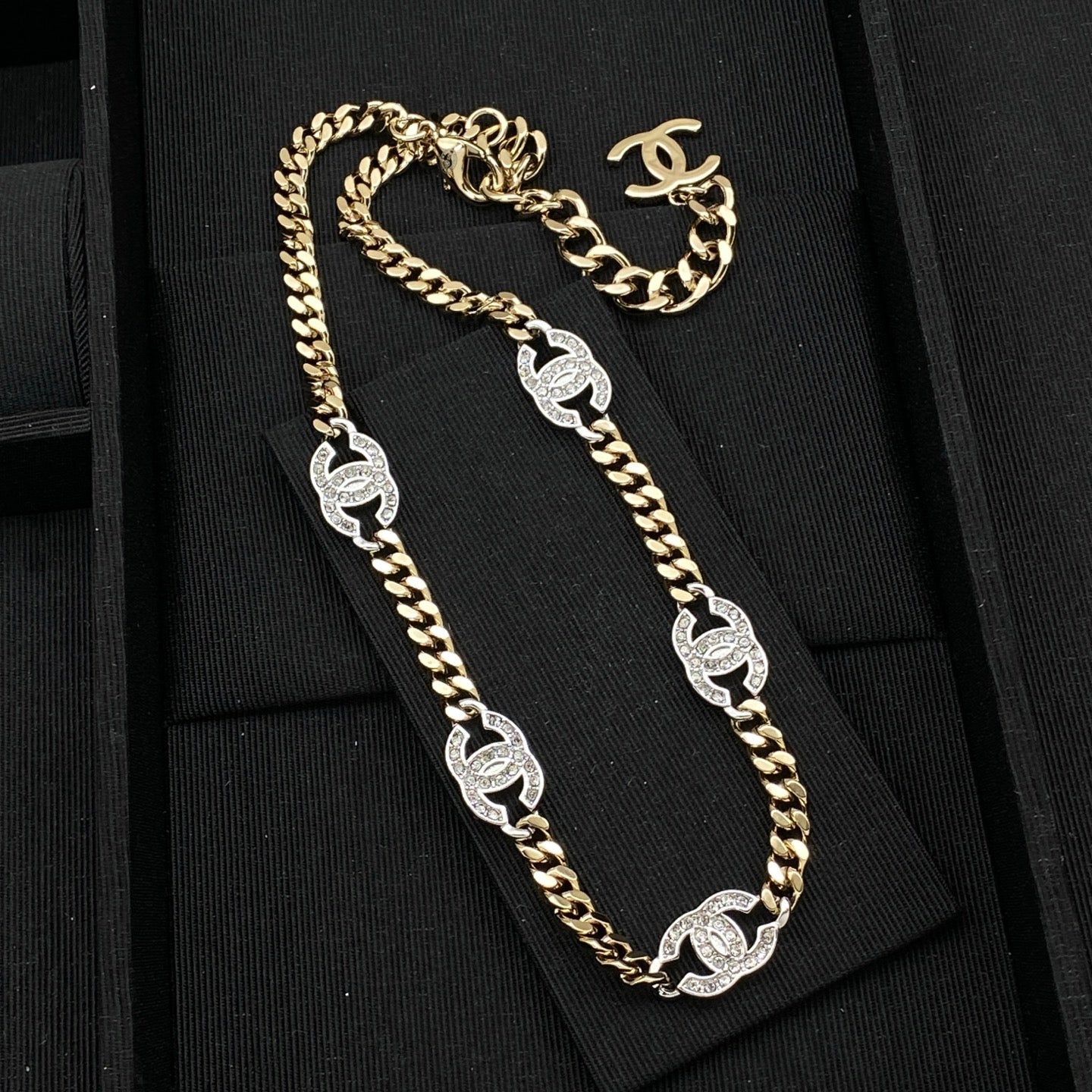 Cool Girl Gold Chain Halskette