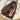 Love Chain Silk Long Scarf (Brown)